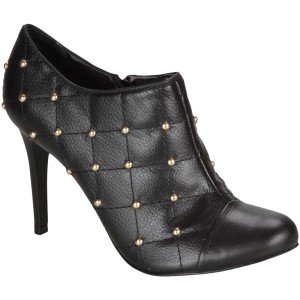 ankle boot lillys closet preto tachas