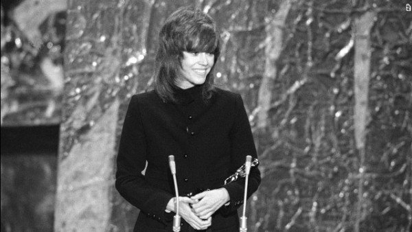 Jane Fonda no Oscar de 1972 - Imaginação Fértil