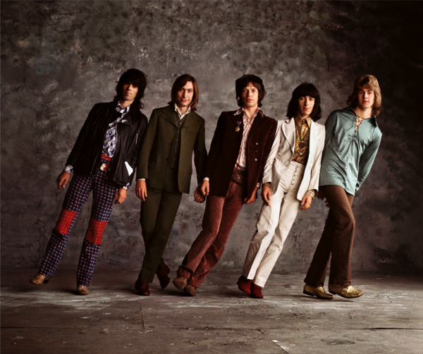 Foto antiga dos Rolling Stones - Imaginação Fértil