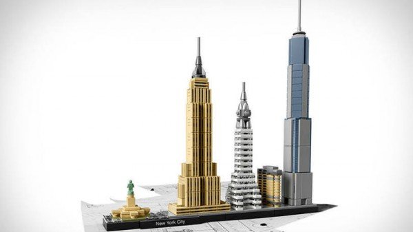 Lego Architecture skyline Nova York - Imaginação Fértil