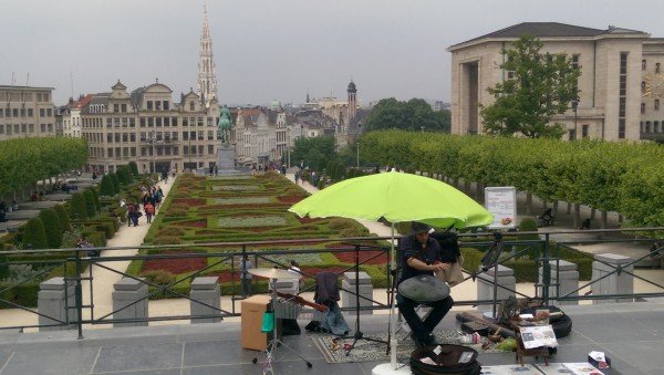 Mont des Arts em Bruxelas - Imaginação Fértil