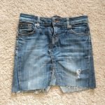 DIY Saia jeans